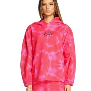 I Am Gia pink hoodie